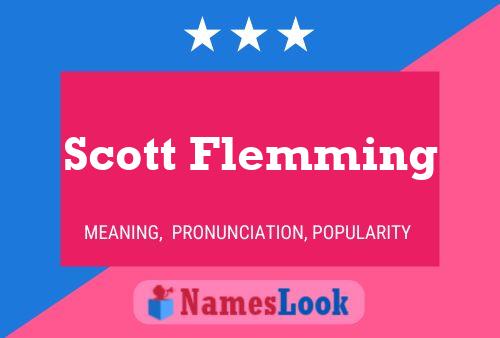 Постер имени Scott Flemming