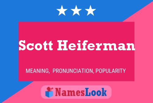 Постер имени Scott Heiferman