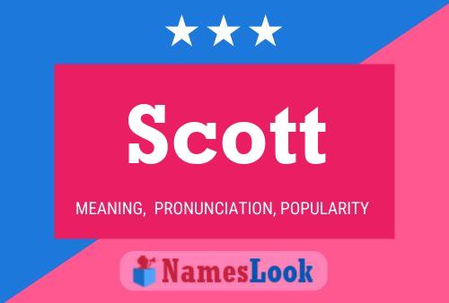 Постер имени Scott