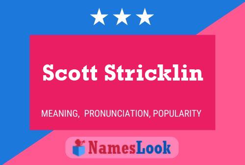 Постер имени Scott Stricklin