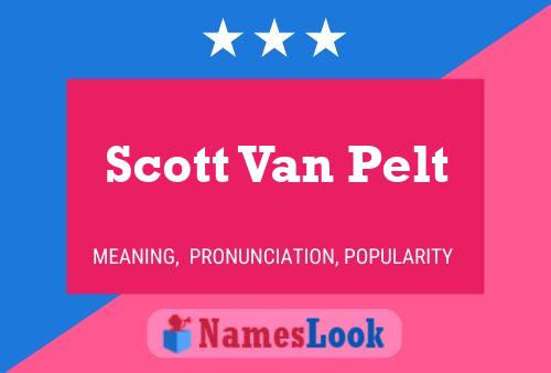 Постер имени Scott Van Pelt