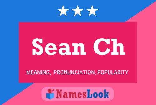 Постер имени Sean Ch