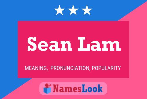 Постер имени Sean Lam