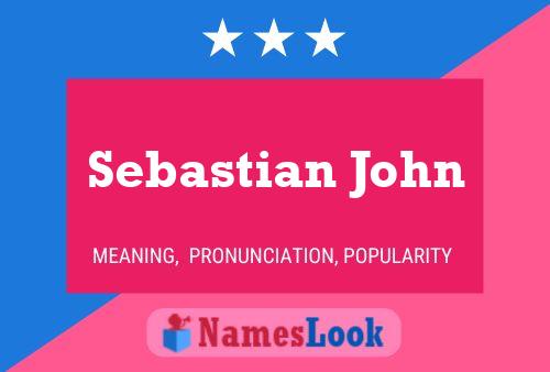 Постер имени Sebastian John