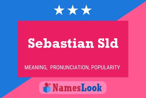 Постер имени Sebastian Sld