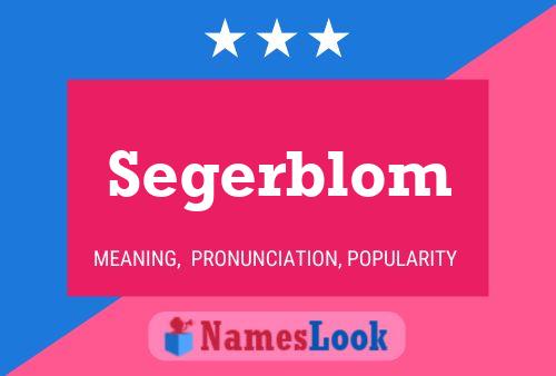 Постер имени Segerblom