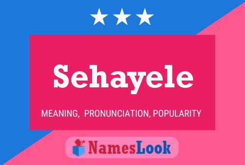 Постер имени Sehayele