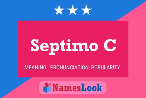 Постер имени Septimo C