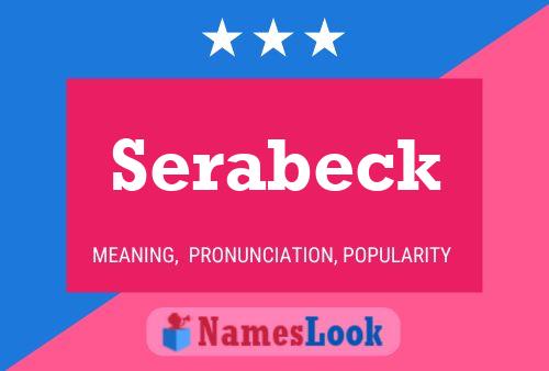 Постер имени Serabeck