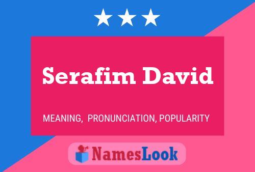 Постер имени Serafim David