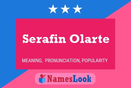 Постер имени Serafin Olarte