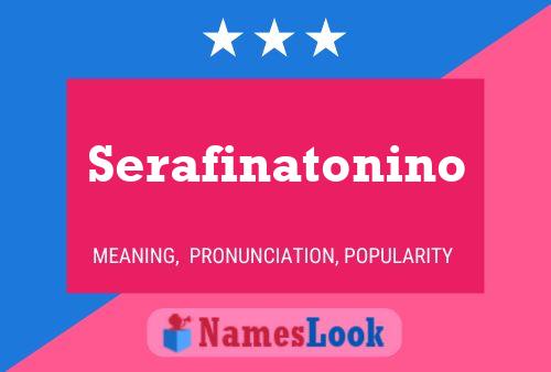 Постер имени Serafinatonino