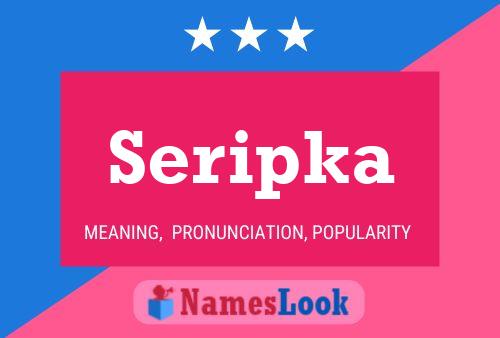 Постер имени Seripka