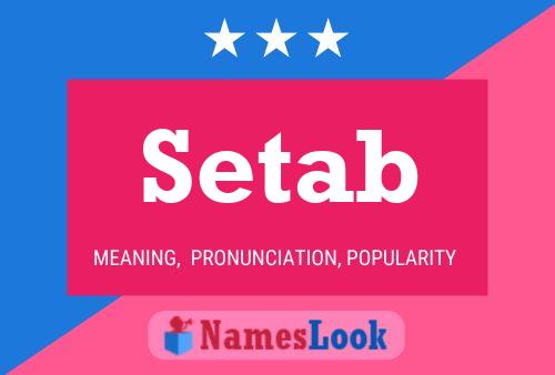 Постер имени Setab