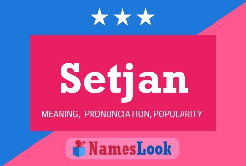 Постер имени Setjan