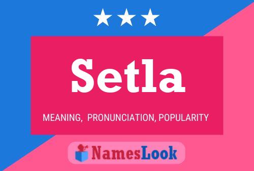 Постер имени Setla