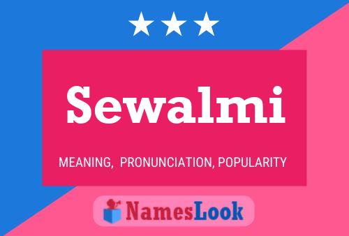 Постер имени Sewalmi