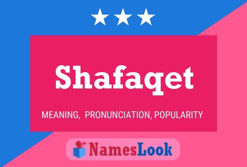 Постер имени Shafaqet