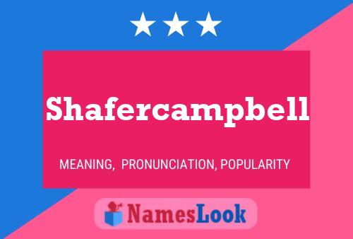 Постер имени Shafercampbell