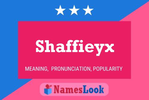 Постер имени Shaffieyx