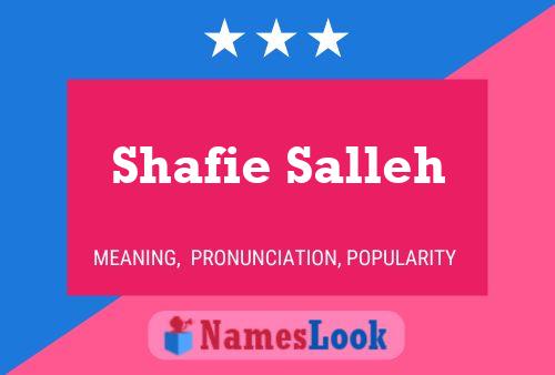 Постер имени Shafie Salleh