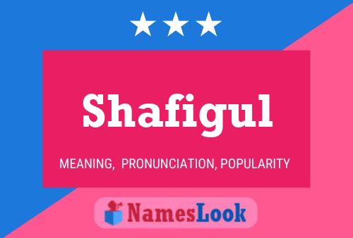 Постер имени Shafigul