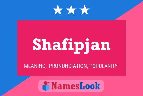 Постер имени Shafipjan