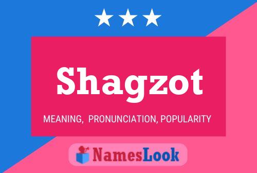 Постер имени Shagzot