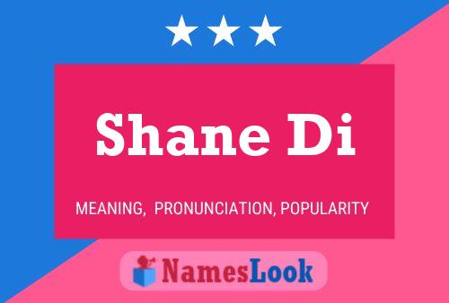 Постер имени Shane Di