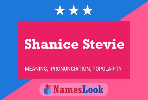 Постер имени Shanice Stevie