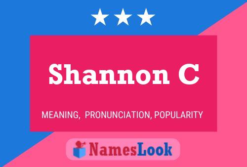 Постер имени Shannon C