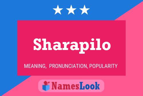 Постер имени Sharapilo