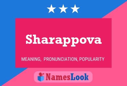 Постер имени Sharappova