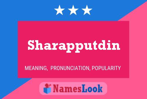 Постер имени Sharapputdin