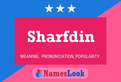 Постер имени Sharfdin