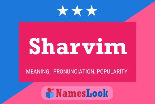 Постер имени Sharvim