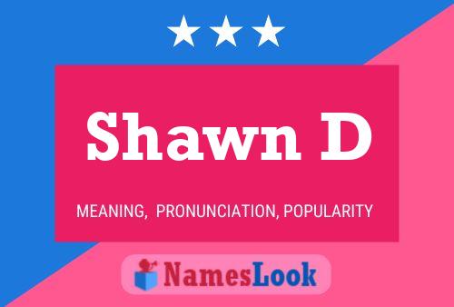 Постер имени Shawn D