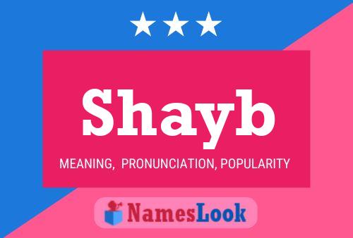 Постер имени Shayb