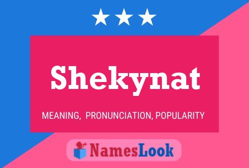 Постер имени Shekynat