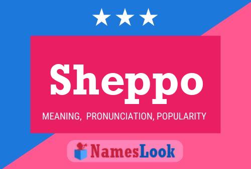 Постер имени Sheppo