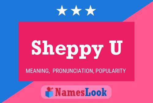 Постер имени Sheppy U