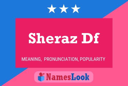 Постер имени Sheraz Df