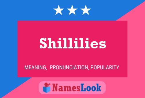 Постер имени Shillilies