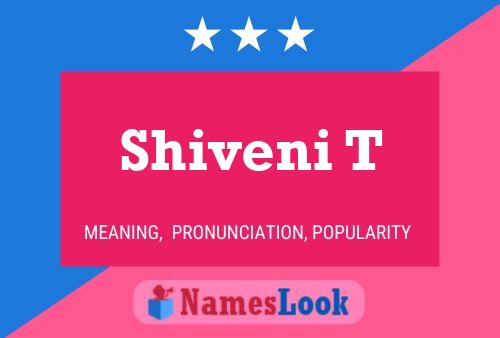 Постер имени Shiveni T