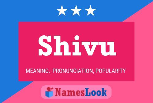 Постер имени Shivu