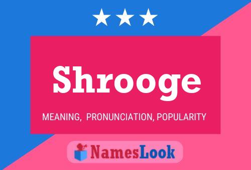 Постер имени Shrooge