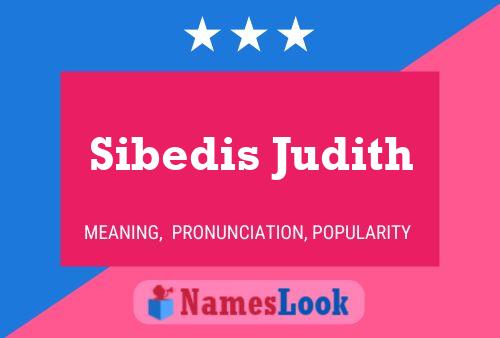 Постер имени Sibedis Judith