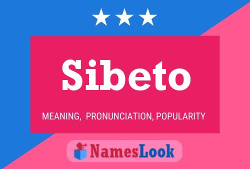 Постер имени Sibeto