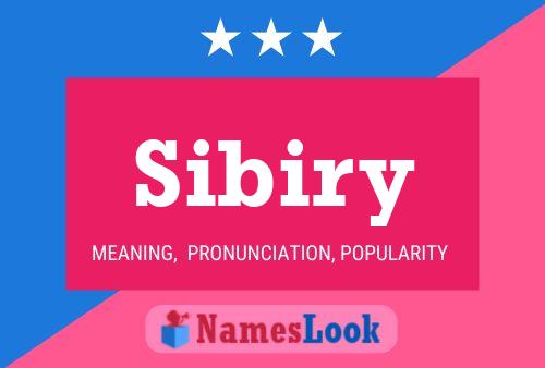 Постер имени Sibiry