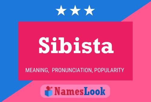 Постер имени Sibista